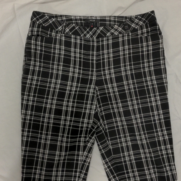 Crop plaid pants - Picture 2 of 4